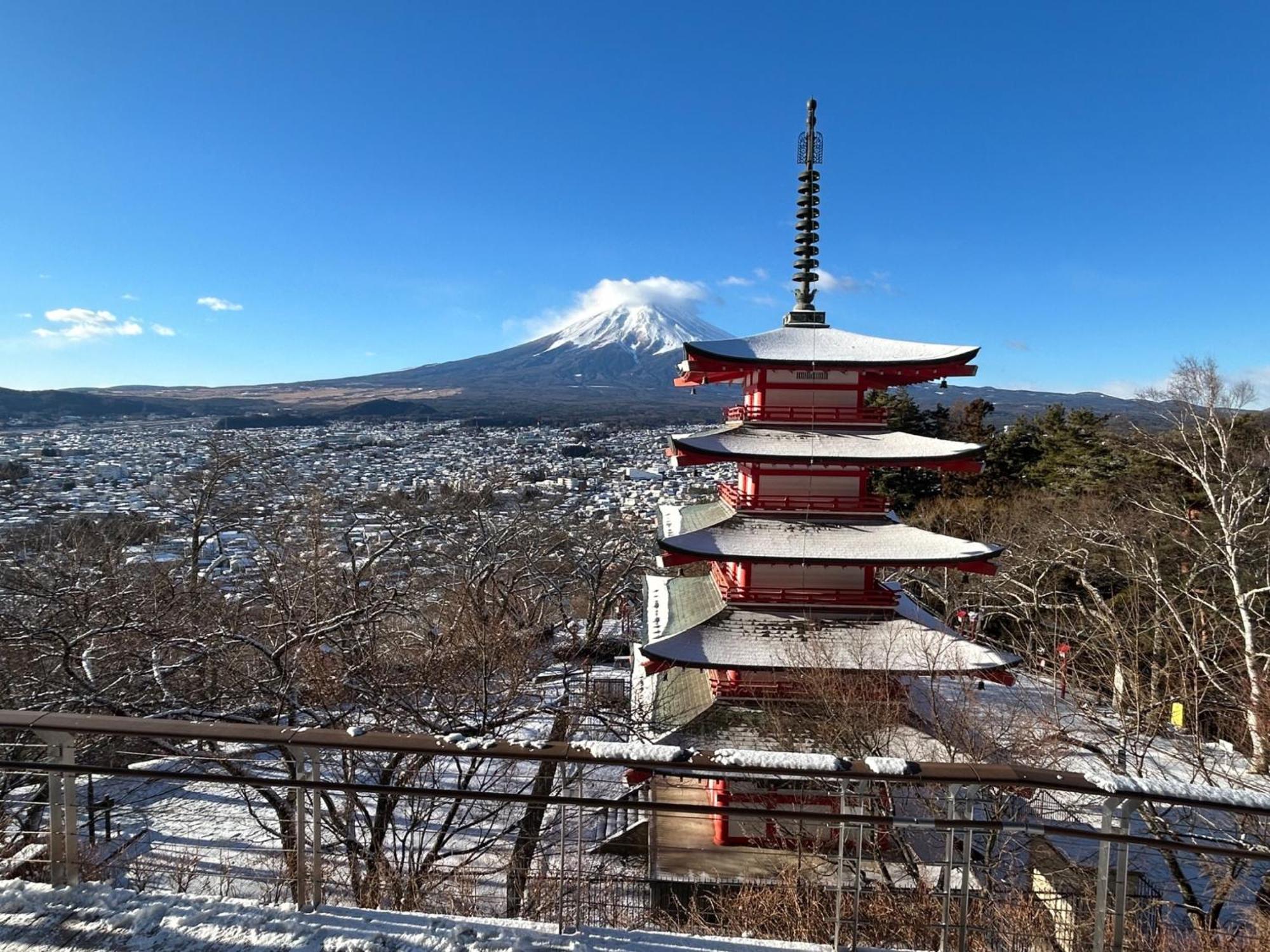 Guest House Fuji No Yado Akebono Building A - Vacation Stay 74316V فوجيوشيدا المظهر الخارجي الصورة